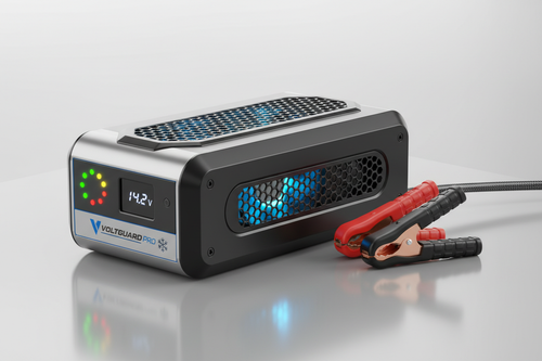 cooling fan car battery charger Prevents overheating and ensures stable performance during long charging cycles.