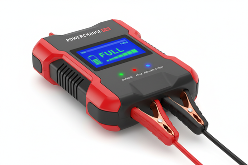 Stops charging automatically when the battery reaches full capacity.car battery charger